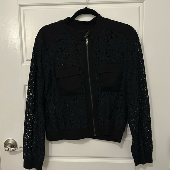 BCBGMaxazria Lace Jacket - Picture 1 of 4